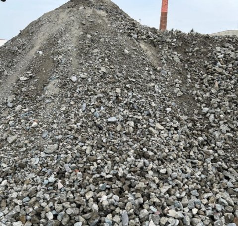 Prodej betonového recyklátu frakce 0-63